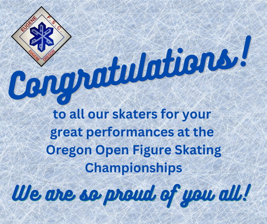 Eugene Figure Skating Club Page 2 Our Mission is to support skaters