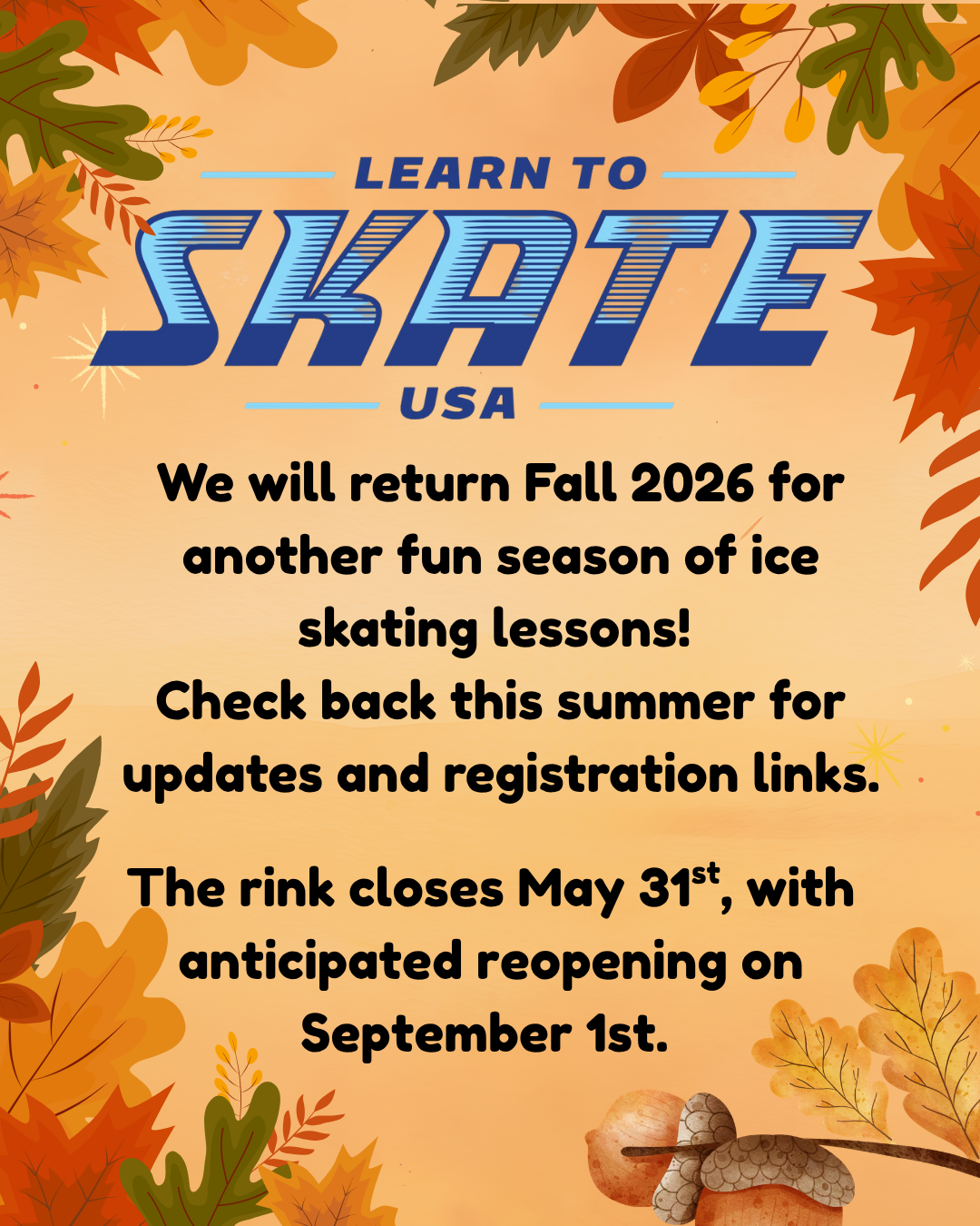 Learn to Skate Continues in the Fall